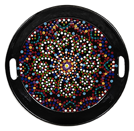 Uptown Mosaic Mandala Tray