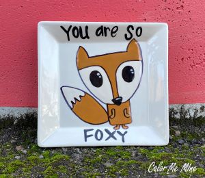 Uptown Fox Plate