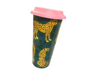 Uptown Cheetah Travel Mug