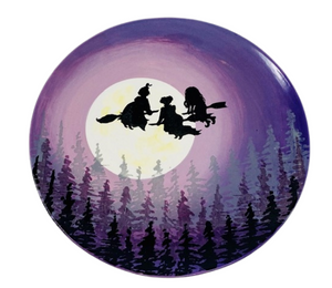 Uptown Kooky Witches Plate