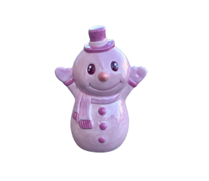 Uptown Pink-Mas Snowman