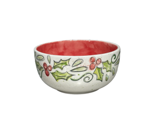 Uptown Holly Cereal Bowl