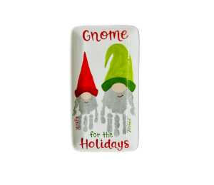 Uptown Gnome Holiday Plate