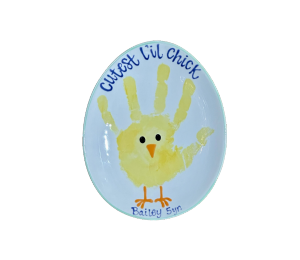 Uptown Little Chick Egg Plate