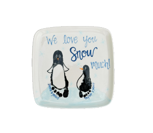 Uptown Penguin Pals Plate