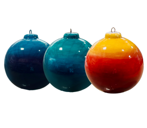 Uptown Jewel Toned Ombre Ornament