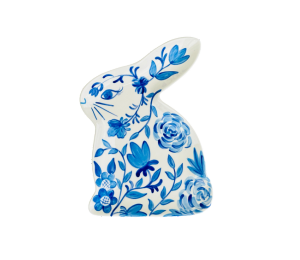 Uptown Chinoiserie Bunny Plate