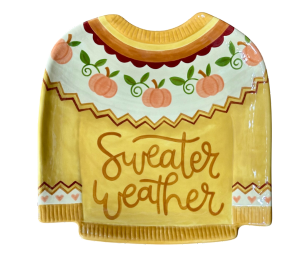 Uptown Sweater Weather Plate